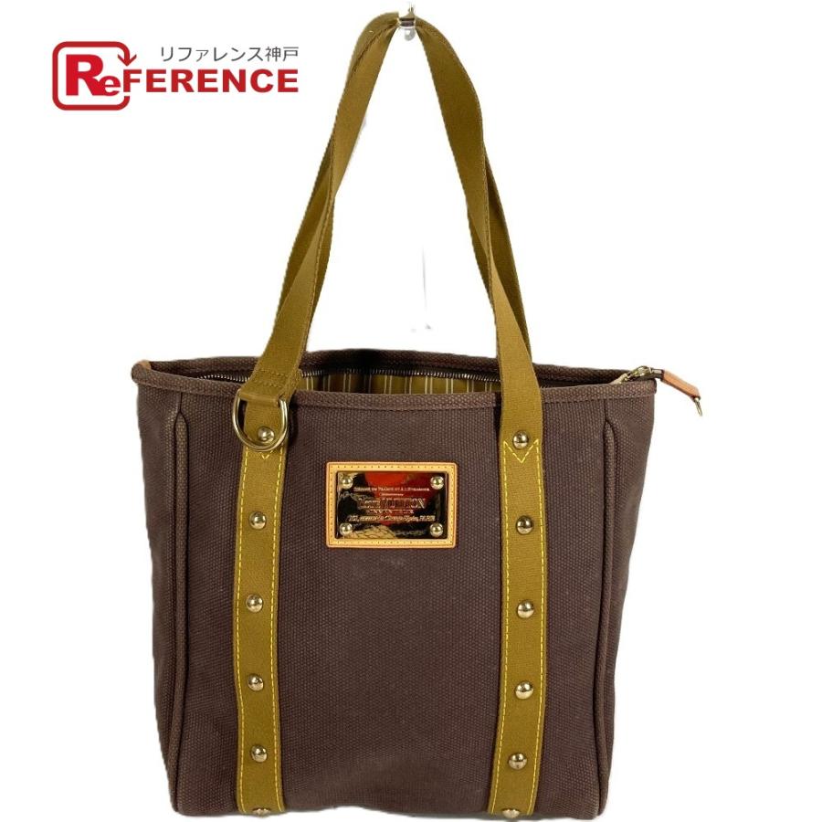 LOUIS VUITTON ルイヴィトン  M40086 カバ MM カバMM カバン トートバッグ 肩掛け アンティグア ショルダーバッグ ブラウン【中古】 | LOUIS VUITTON