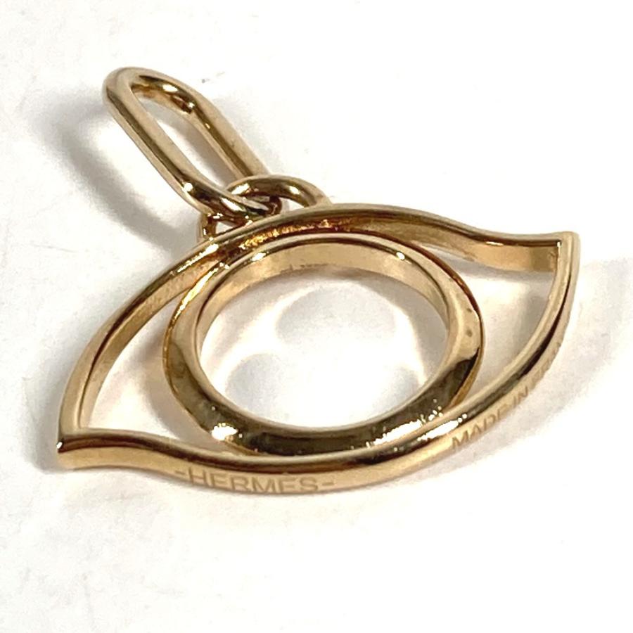 HERMES エルメス キュリオジテ アイ チャーム  ネックレス ペンダント  アクセサリー ペンダントトップ ゴールド ユニセックス【中古】 | HERMES | 05