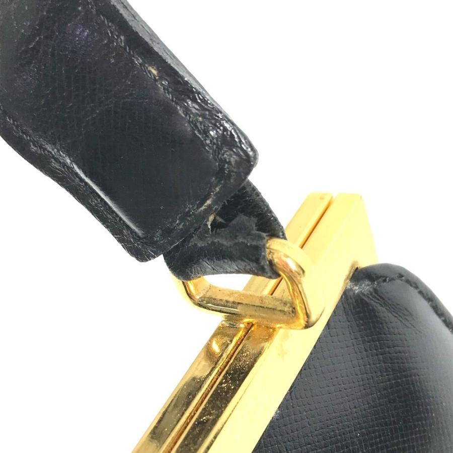 VERSACE ヴェルサーチ サンバースト ロゴ カバン ハンドバッグ 肩掛け ヴィンテージ ショルダーバッグ ブラック ユニセックス【中古】 |  | 07