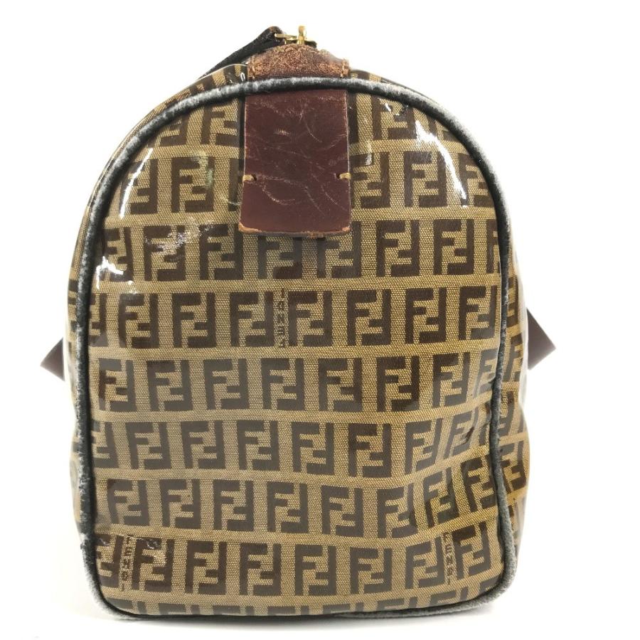 FENDI フェンディ ズッカ ロゴ ズッキーノ カバン ミニボストンバッグ ヴィンテージ ハンドバッグ ブラウン ユニセックス【中古】 | FENDI | 03
