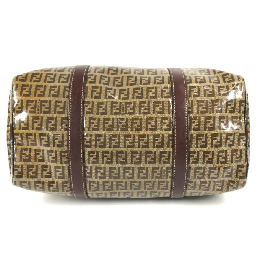 FENDI フェンディ ズッカ ロゴ ズッキーノ カバン ミニボストンバッグ ヴィンテージ ハンドバッグ ブラウン ユニセックス【中古】 | FENDI | 04