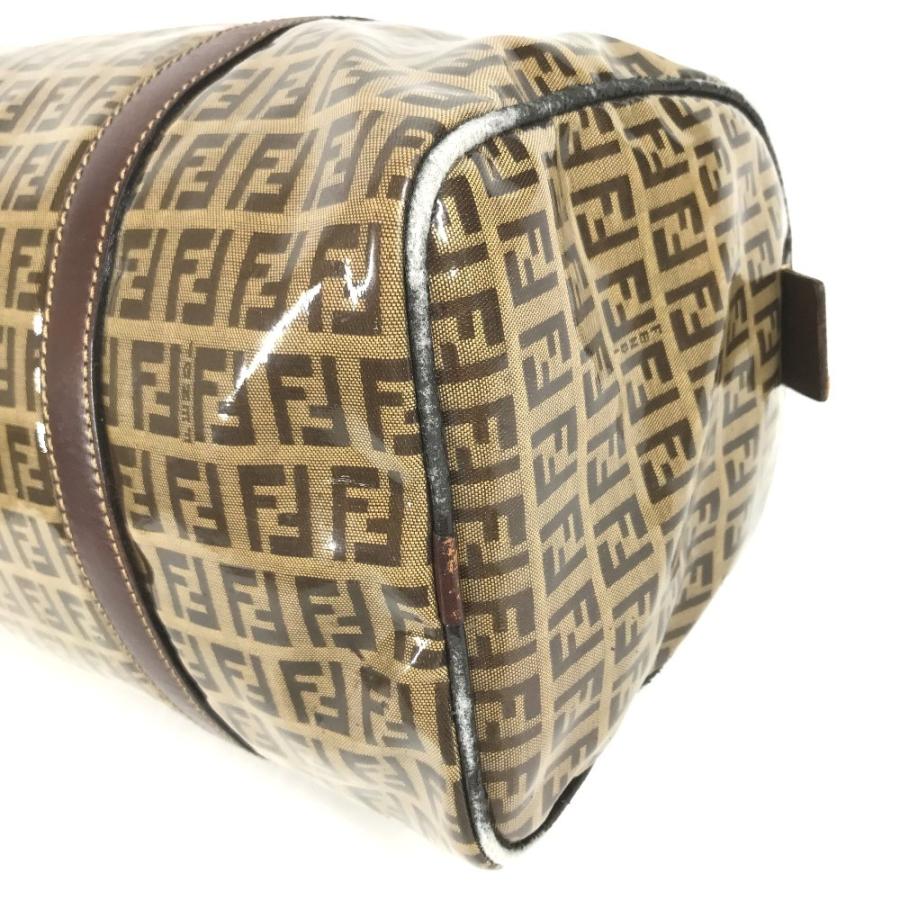 FENDI フェンディ ズッカ ロゴ ズッキーノ カバン ミニボストンバッグ ヴィンテージ ハンドバッグ ブラウン ユニセックス【中古】 | FENDI | 05