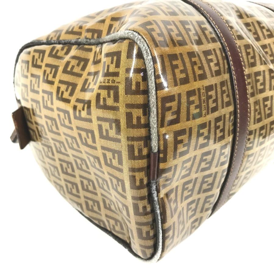 FENDI フェンディ ズッカ ロゴ ズッキーノ カバン ミニボストンバッグ ヴィンテージ ハンドバッグ ブラウン ユニセックス【中古】 | FENDI | 06