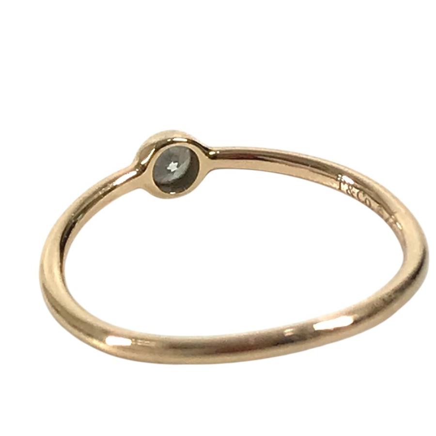 TIFFANY&Co. ティファニー ウェーブ シングル リング 1PD ダイヤ K18 金 18K リング・指輪 ピンクゴールド レディース【中古】 | TIFFANY&Co. | 05