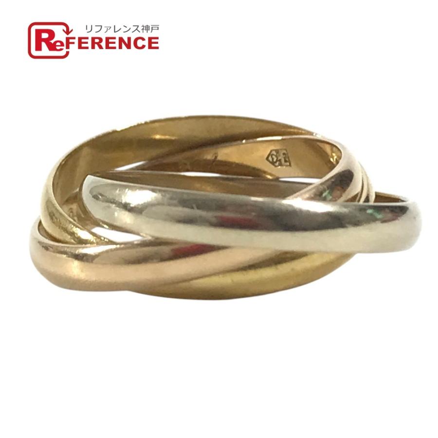 CARTIER カルティエ トリニティ ロゴ アクセサリー ジュエリー K18 金 18K リング・指輪 ゴールド レディース【中古】 | Cartier
