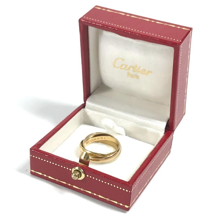 CARTIER カルティエ トリニティ ロゴ アクセサリー ジュエリー K18 金 18K リング・指輪 ゴールド レディース【中古】 | Cartier | 02