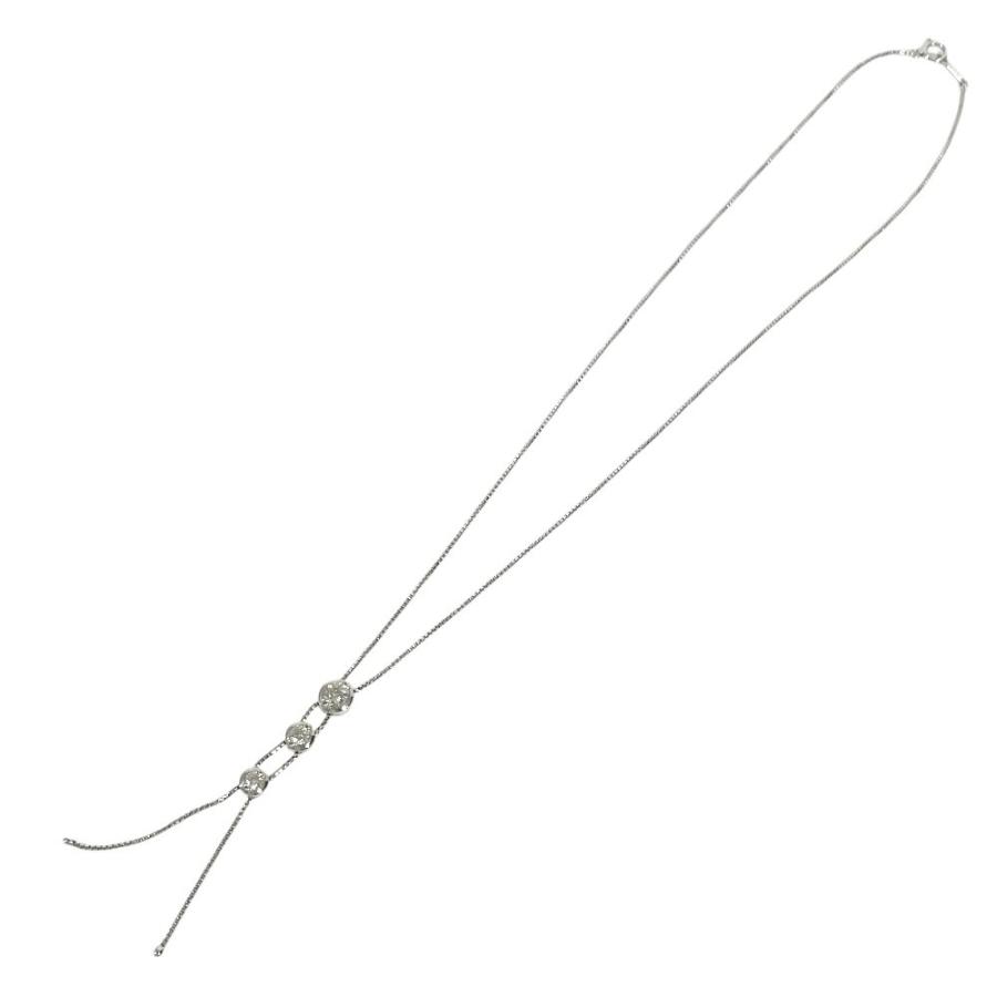 TASAKI タサキ 3PD ダイヤ ダイヤモンド 3ポイント 0.54ct ネックレス チョーカー ジュエリー アクセサリー K18 金 18K ネックレス【中古】 |  | 01