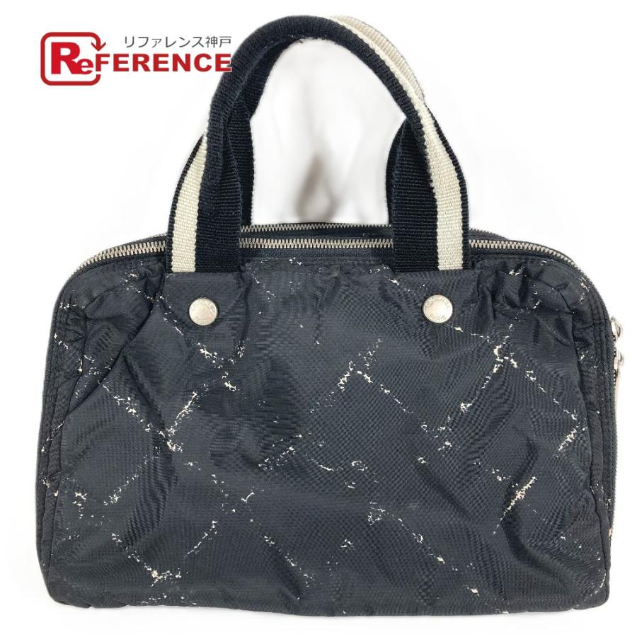 CHANEL シャネル ポーチ バッグ カバン 旧トラベルライン ハンドバッグ ブラック ユニセックス【中古】 | CHANEL
