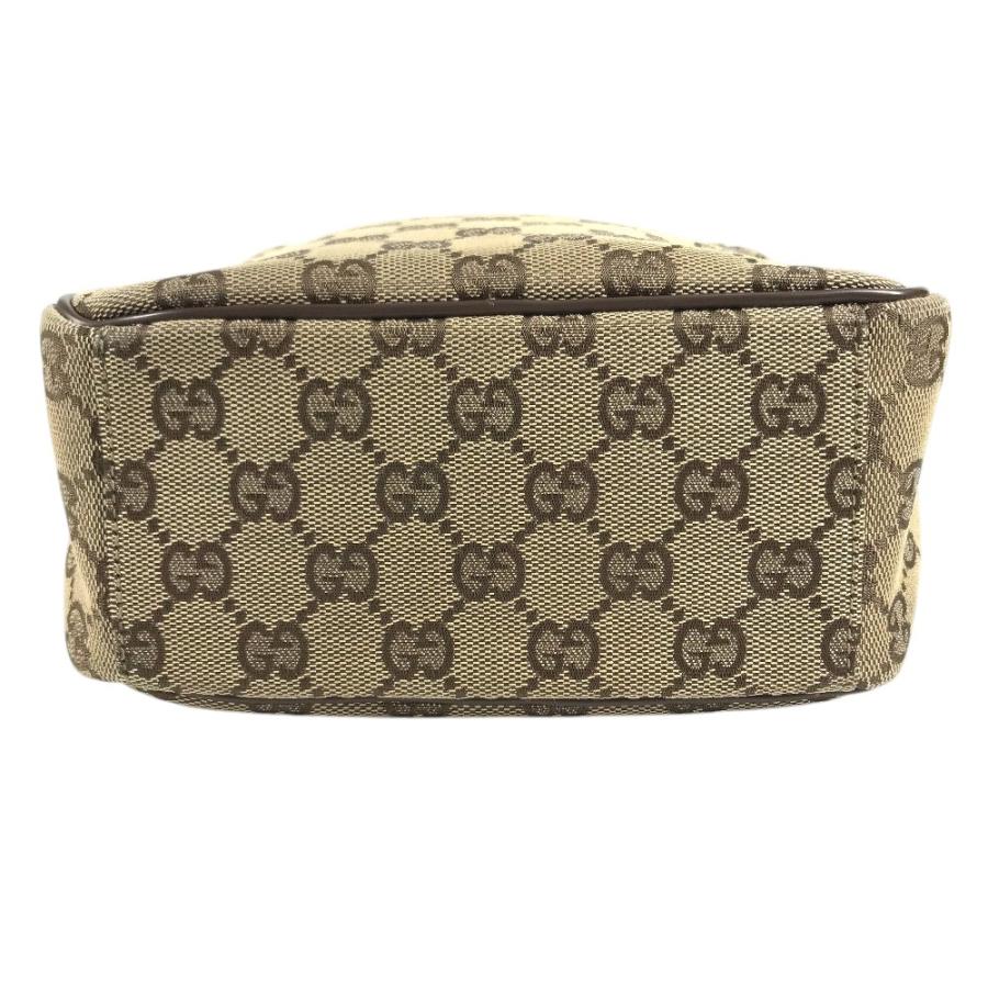 GUCCI グッチ 03136 GG ロゴ 総柄 カバン 肩掛け ショルダーバッグ ベージュ ブラウン ユニセックス【中古】 | GUCCI | 03
