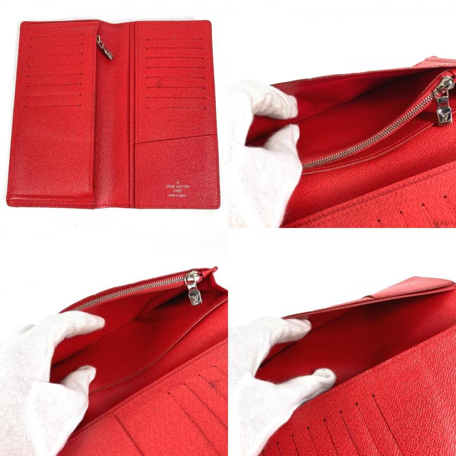 LOUIS VUITTON ルイヴィトン M67719 ポルトフォイユブラザ ロングウォレット 2つ折り エピ シュプリーム Supreme コラボ 長財布【中古】 | LOUIS VUITTON | 09