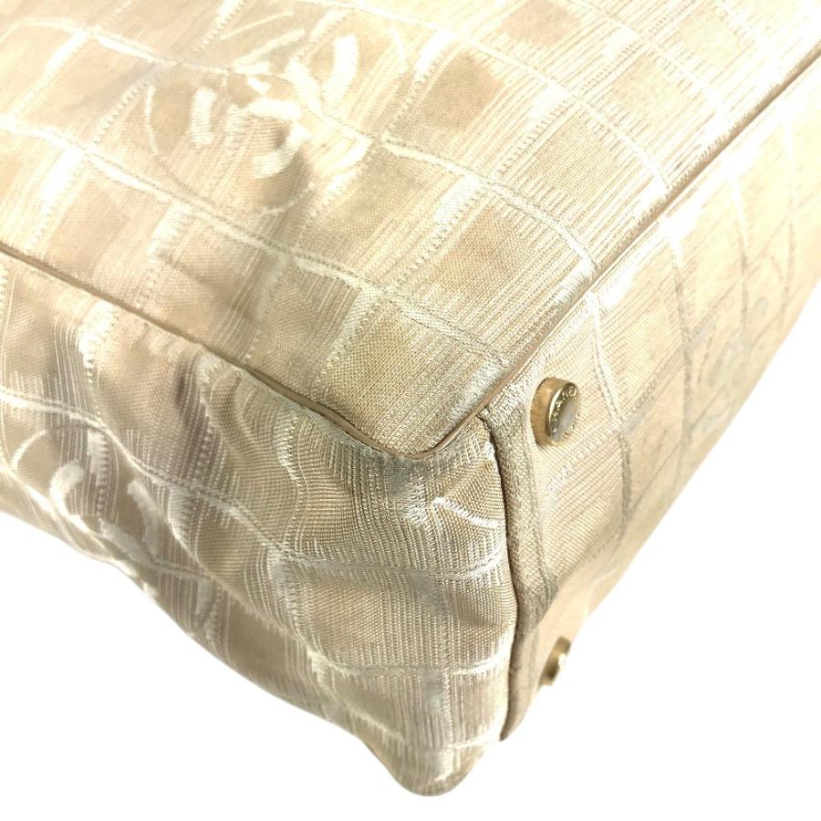 CHANEL シャネル A15825   ニュートラベルライン GM トートバッグ 肩掛け カバ キャンバス  トートバッグ ベージュ ユニセックス【中古】 | CHANEL | 06