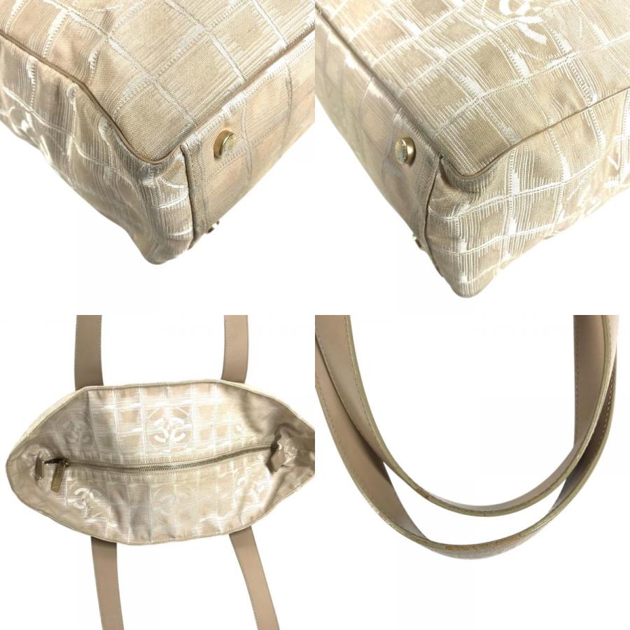 CHANEL シャネル A15825   ニュートラベルライン GM トートバッグ 肩掛け カバ キャンバス  トートバッグ ベージュ ユニセックス【中古】 | CHANEL | 07