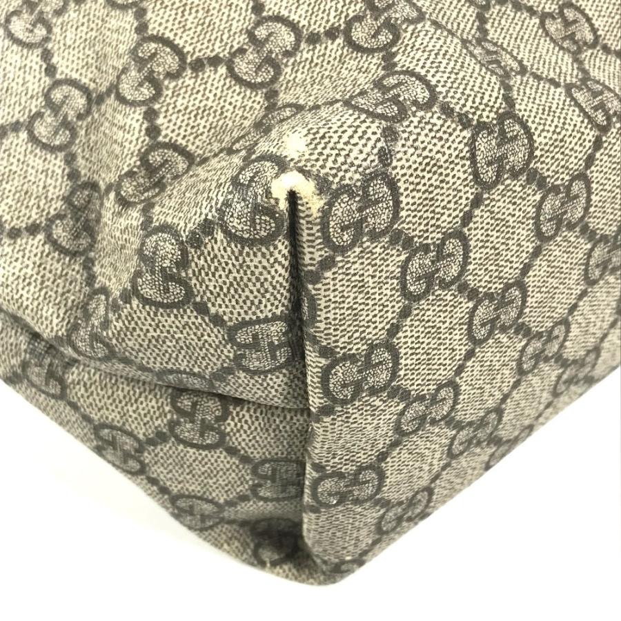 GUCCI グッチ  211134  GG ロゴ カバン 肩掛け トートバッグ GGスプリーム シェリーライン ショルダーバッグ ベージュ 【中古】 | GUCCI | 05