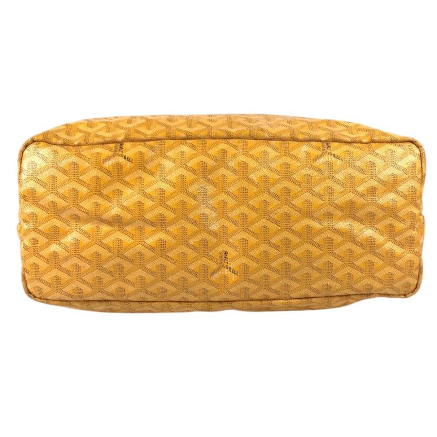 GOYARD ゴヤール サンルイPM サンルイ PM ポーチ付き ロゴ ショルダーバッグ  肩掛け トートバッグ イエロー ユニセックス【中古】 | GOYARD | 05