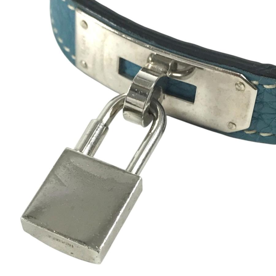 HERMES エルメス ケリー 首輪 犬 ドッグ アニマル ペットカラー 首輪 ブルー ユニセックス【中古】 | HERMES | 05
