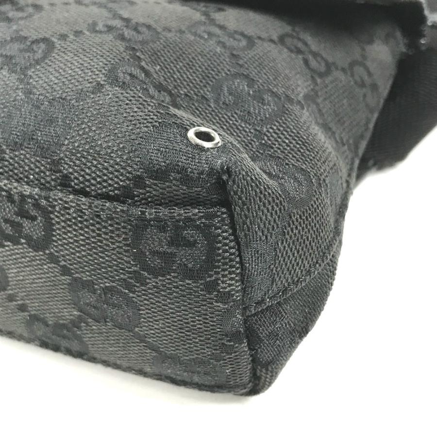 GUCCI グッチ 92543 ロゴ GG ジャッキー ベルトバッグ カバン ウエストポーチ ボディバッグ ブラック ユニセックス【中古】 | GUCCI | 04