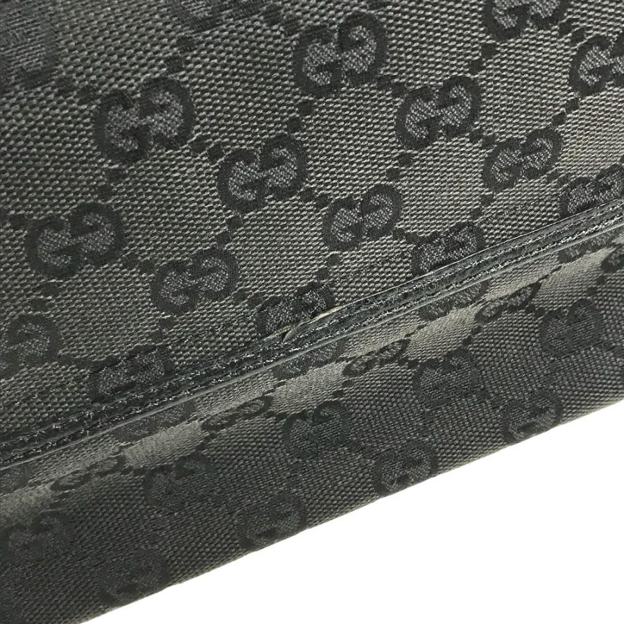 GUCCI グッチ 92543 ロゴ GG ジャッキー ベルトバッグ カバン ウエストポーチ ボディバッグ ブラック ユニセックス【中古】 | GUCCI | 08