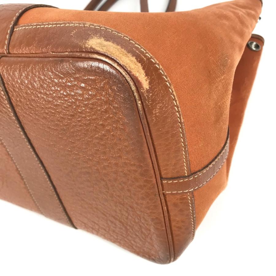 HERMES エルメス ガーデンパーティPM ガーデンパーティ PM  ショルダーバッグ カバン 肩掛け  トートバッグ オレンジ ユニセックス【中古】 | HERMES | 05