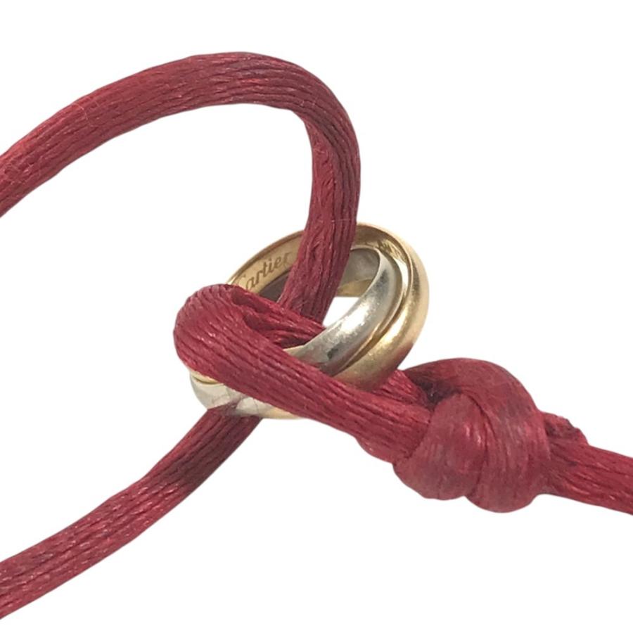 CARTIER カルティエ トリニティ コードブレス アクセサリー ジュエリー バングル K18 金 18K ブレスレット レッド レディース【中古】 | Cartier | 07