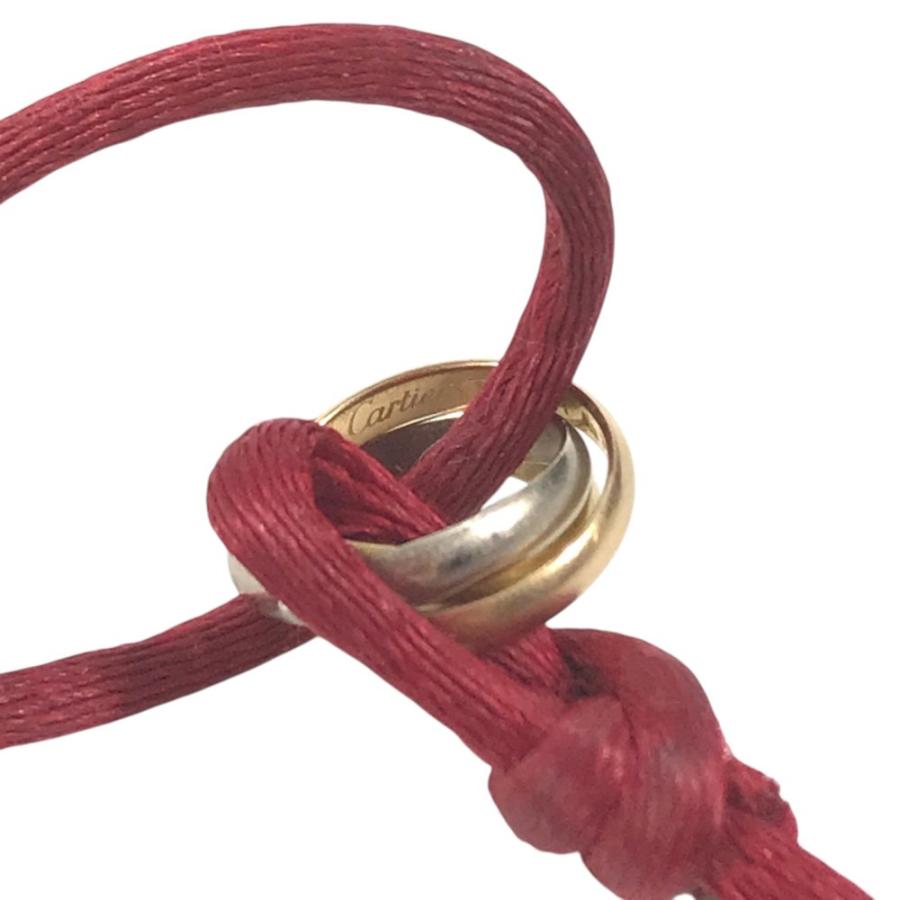 CARTIER カルティエ トリニティ コードブレス アクセサリー ジュエリー バングル K18 金 18K ブレスレット レッド レディース【中古】 | Cartier | 08
