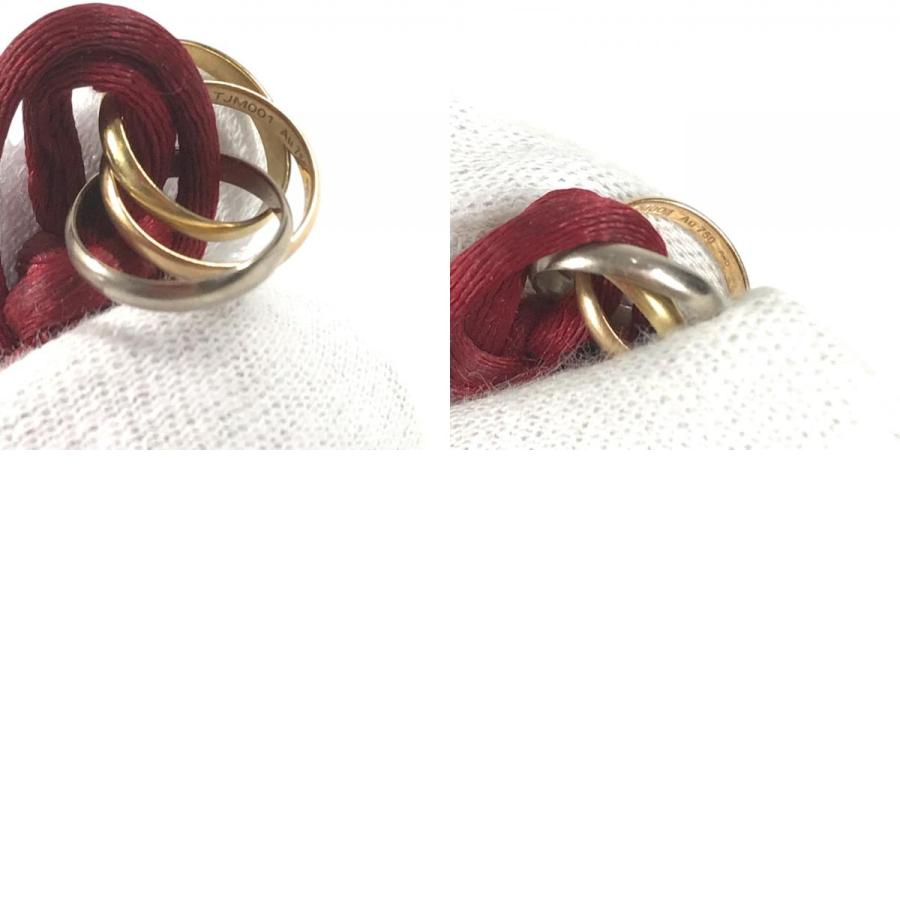 CARTIER カルティエ トリニティ コードブレス アクセサリー ジュエリー バングル K18 金 18K ブレスレット レッド レディース【中古】 | Cartier | 09