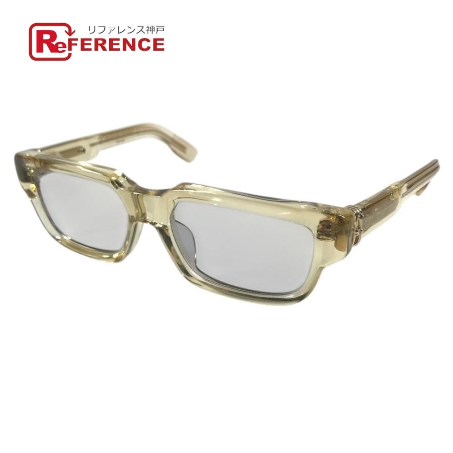 CHROME HEARTS クロムハーツ 2THICK クロムハーツ  めがね メガネ アイウェア 眼鏡 ロゴ 眼鏡 ゴールド ユニセックス【中古】 | 