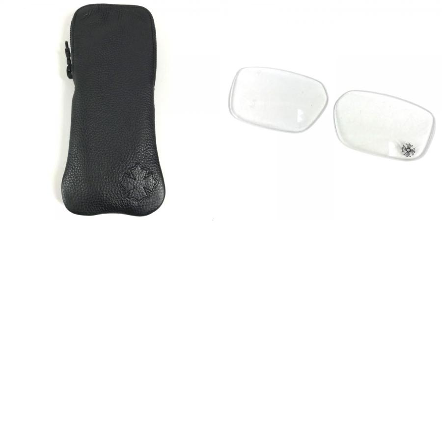 CHROME HEARTS クロムハーツ 2THICK クロムハーツ  めがね メガネ アイウェア 眼鏡 ロゴ 眼鏡 ゴールド ユニセックス【中古】 |  | 09