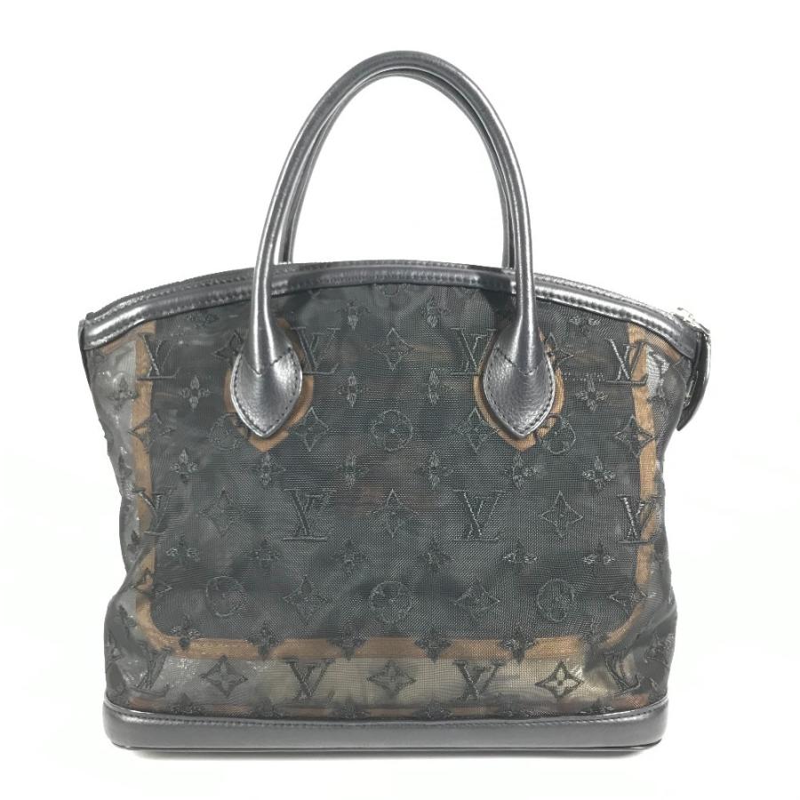 LOUIS VUITTON ルイヴィトン M40769 ロックイット トートバッグ メッシュ モノグラム トランスペアレンツ ハンドバッグ ブラック【中古】 | LOUIS VUITTON | 01