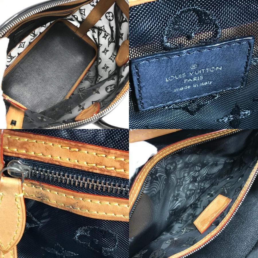 LOUIS VUITTON ルイヴィトン M40769 ロックイット トートバッグ メッシュ モノグラム トランスペアレンツ ハンドバッグ ブラック【中古】 | LOUIS VUITTON | 08