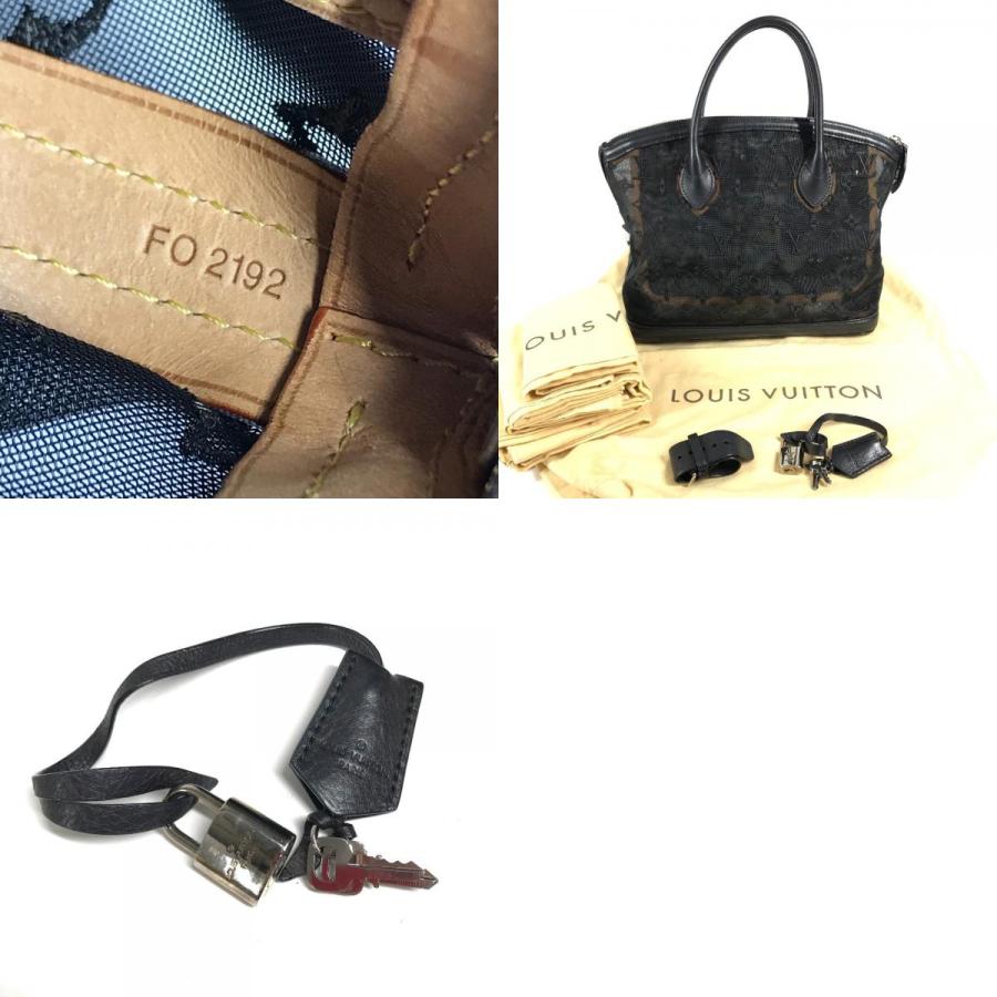 LOUIS VUITTON ルイヴィトン M40769 ロックイット トートバッグ メッシュ モノグラム トランスペアレンツ ハンドバッグ ブラック【中古】 | LOUIS VUITTON | 09