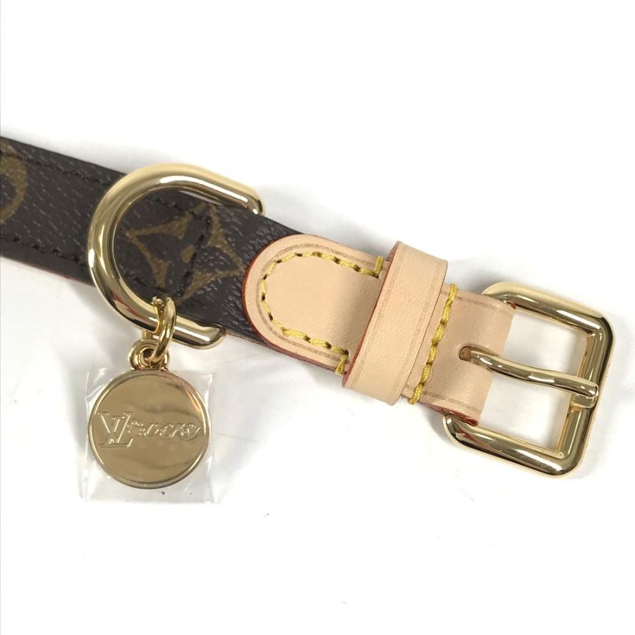 新品同様 LOUIS VUITTON ルイヴィトン GI1215 ドッグ カラー PM ドッグカラーPM 犬用首輪 ペット わんちゃん モノグラム 首輪【中古】 | LOUIS VUITTON | 04