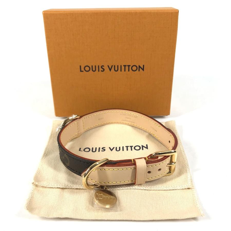 新品同様 LOUIS VUITTON ルイヴィトン GI1215 ドッグ カラー PM ドッグカラーPM 犬用首輪 ペット わんちゃん モノグラム 首輪【中古】 | LOUIS VUITTON | 09