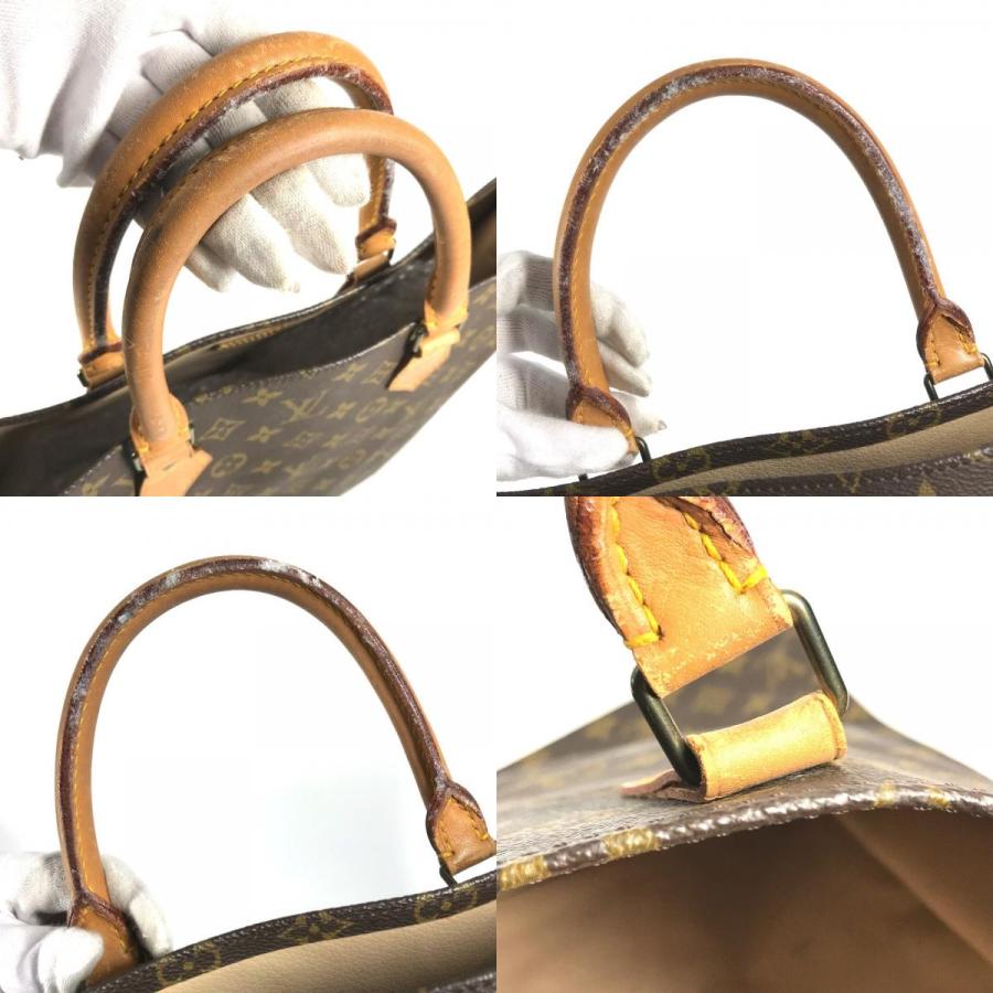 LOUIS VUITTON ルイヴィトン M51140 サックプラ 旧型 カバン トートバッグ 縦型トート モノグラム ハンドバッグ ブラウン 【中古】 | LOUIS VUITTON | 07