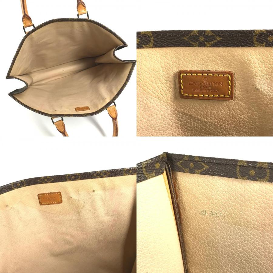 LOUIS VUITTON ルイヴィトン M51140 サックプラ 旧型 カバン トートバッグ 縦型トート モノグラム ハンドバッグ ブラウン 【中古】 | LOUIS VUITTON | 08
