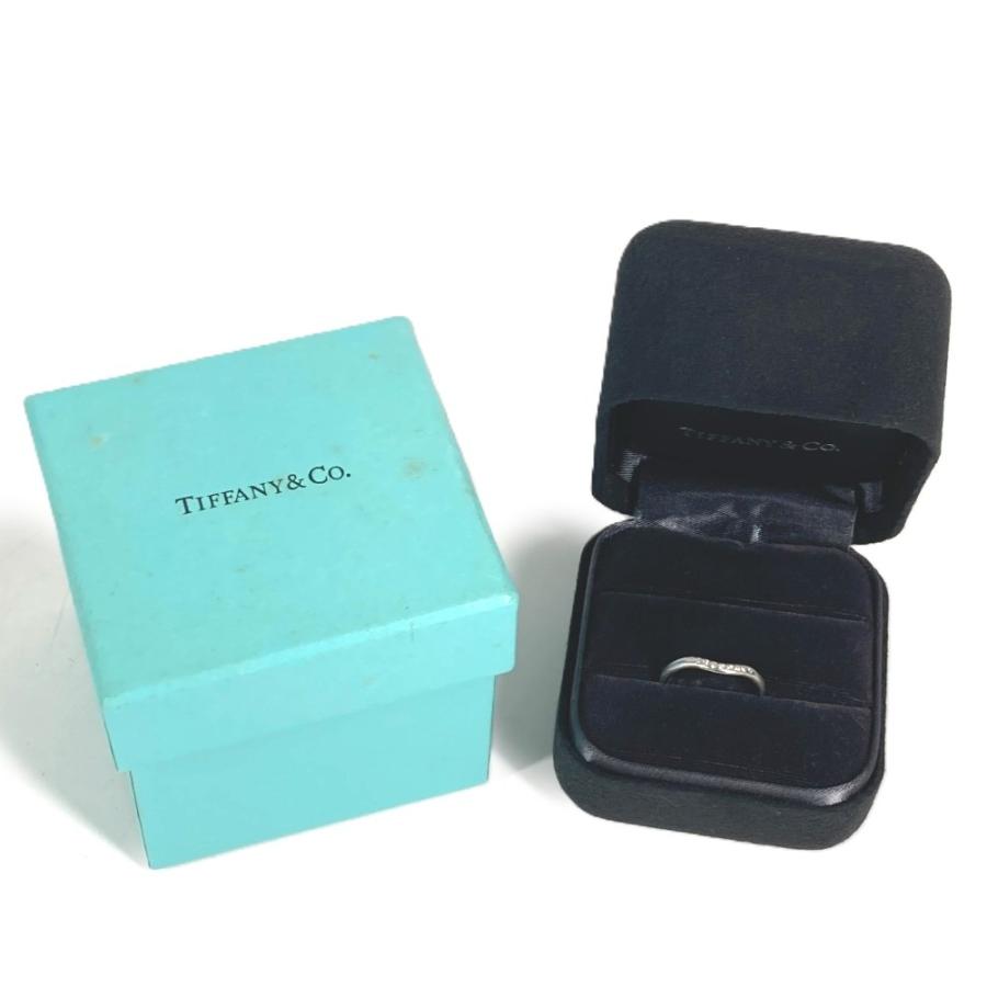 TIFFANY&Co. ティファニー カーブドバンド リング プラチナ 9PD  アクセサリー ジュエリー ダイヤ ダイヤモンド 指輪 シルバー【中古】 | TIFFANY&Co. | 06