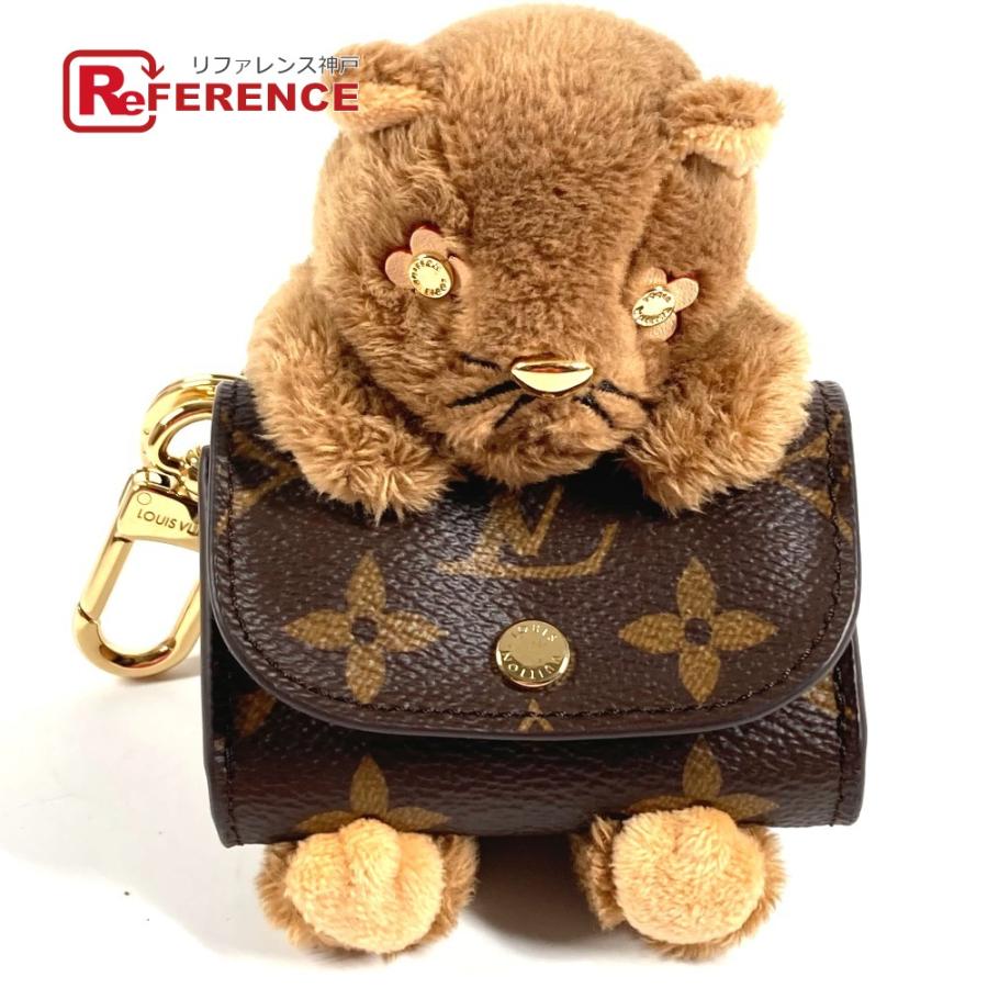 新品同様 LOUIS VUITTON ルイヴィトン M01561  バッグチャーム・LV キュート モノグラム バッグチャーム 猫 キャット キーホルダー【中古】 | LOUIS VUITTON