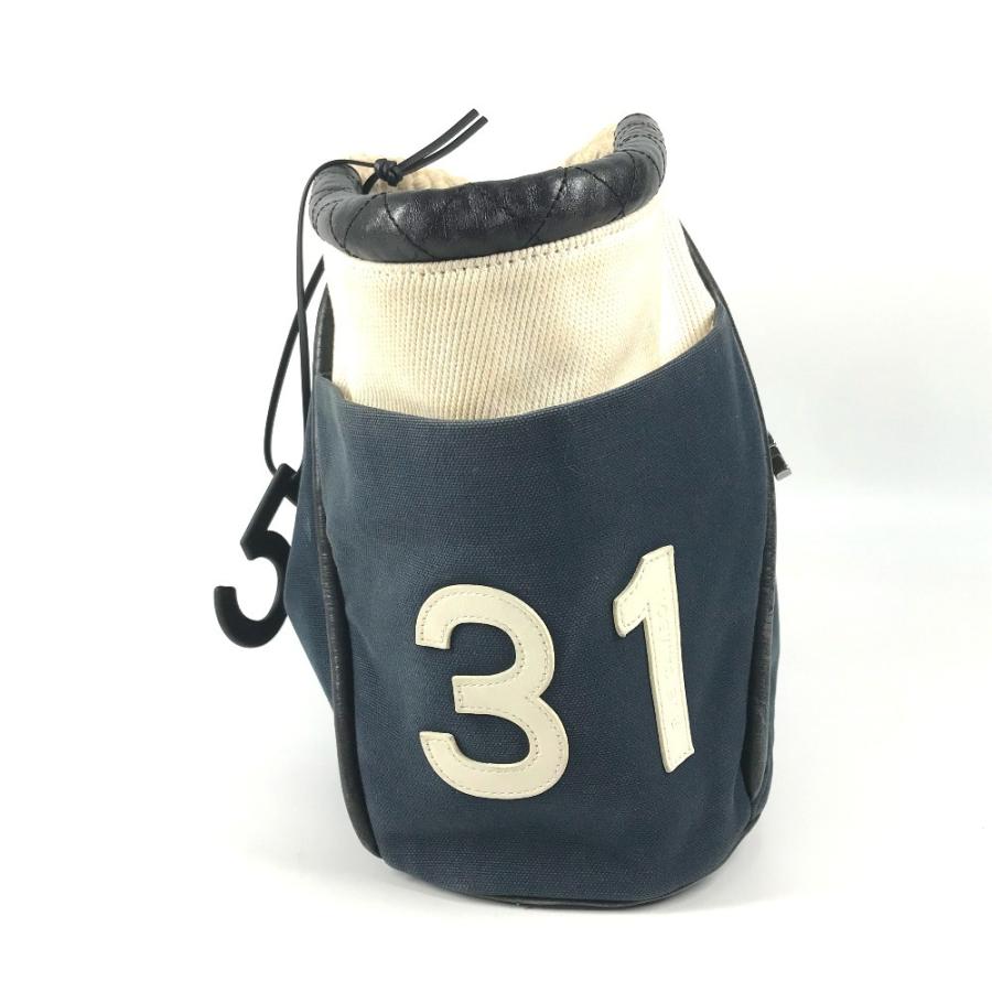 CHANEL シャネル ロープハンドル NO5 カバン  トートバッグ CC ココマーク ロゴ ハンドバッグ ネイビー ユニセックス【中古】 | CHANEL | 03