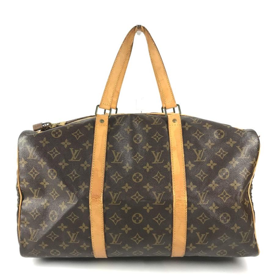 LOUIS VUITTON ルイヴィトン  M41624 サックスープル45 旅行バッグ トラベルバッグ モノグラム ボストンバッグ ブラウン【中古】 | LOUIS VUITTON | 01