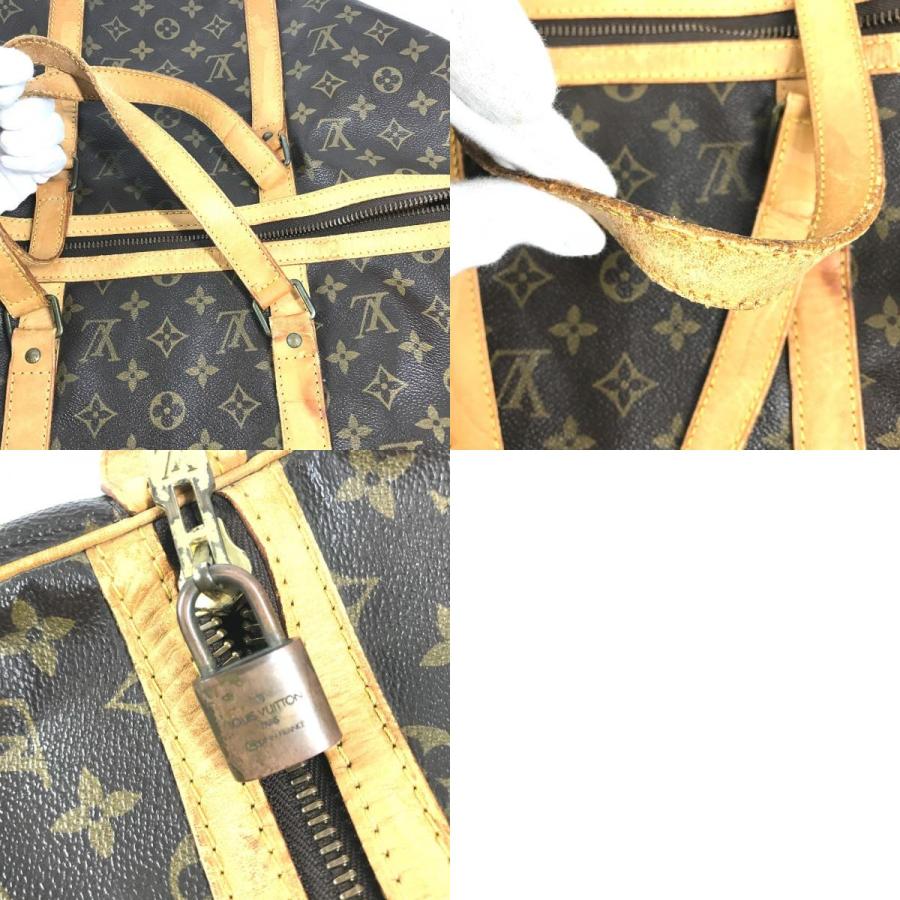 LOUIS VUITTON ルイヴィトン  M41624 サックスープル45 旅行バッグ トラベルバッグ モノグラム ボストンバッグ ブラウン【中古】 | LOUIS VUITTON | 09