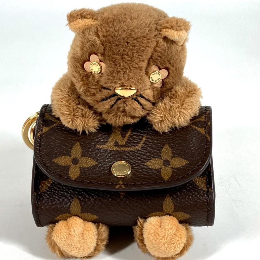 新品同様 LOUIS VUITTON ルイヴィトン M01561  バッグチャーム・LV キュート モノグラム バッグチャーム 猫 キャット キーホルダー【中古】 | LOUIS VUITTON | 06