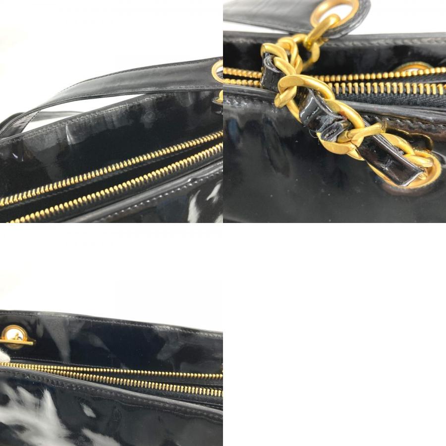 CHANEL シャネル CC ココマーク ロゴ ココボール カバン Wチェーンバッグ 肩掛け  ヴィンテージ ショルダーバッグ ブラック【中古】 | CHANEL | 09