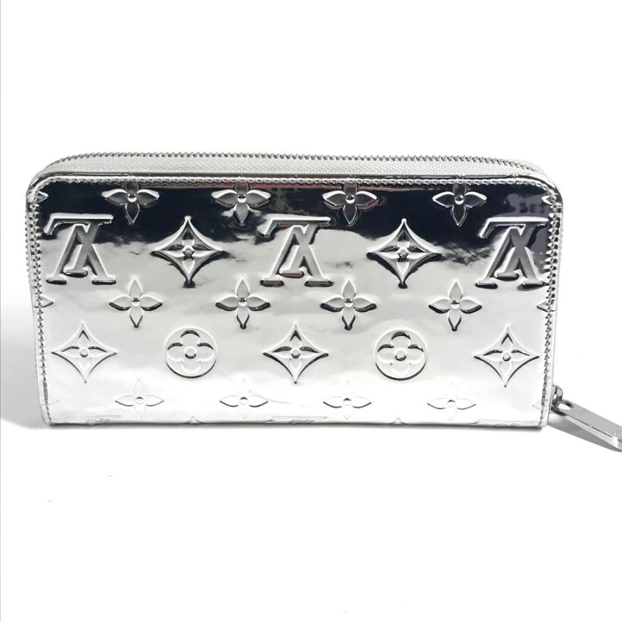 新品同様 LOUIS VUITTON ルイヴィトン M83543 ジッピー・ウォレット ウォレット LV SKI モノグラムミロワール 長財布 シルバー【中古】 | LOUIS VUITTON | 01