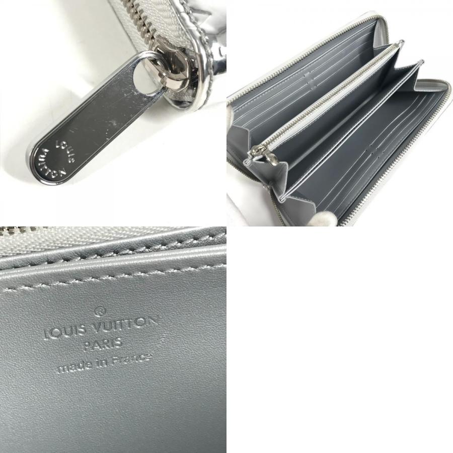 新品同様 LOUIS VUITTON ルイヴィトン M83543 ジッピー・ウォレット ウォレット LV SKI モノグラムミロワール 長財布 シルバー【中古】 | LOUIS VUITTON | 09