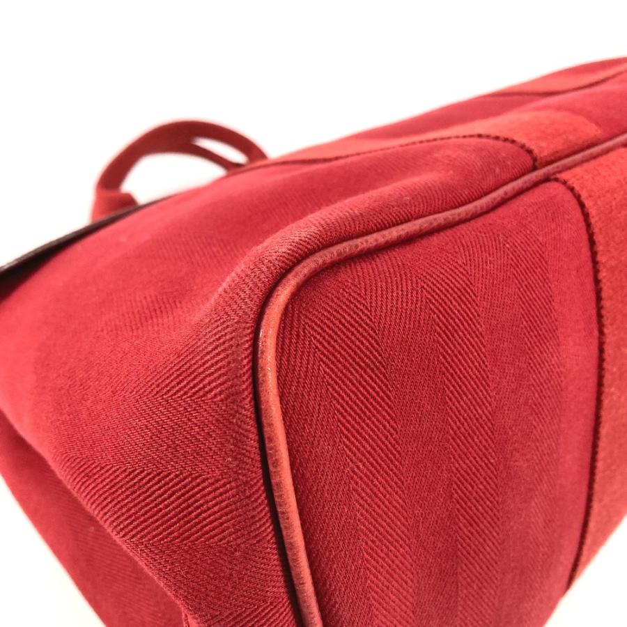 HERMES エルメス ヴァルパライソ MM ヴァルパライソMM カバン フラップ トートバッグ ハンドバッグ レッド ユニセックス【中古】 | HERMES | 06