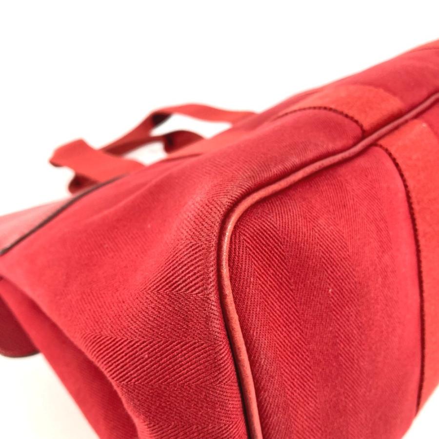 HERMES エルメス ヴァルパライソ MM ヴァルパライソMM カバン フラップ トートバッグ ハンドバッグ レッド ユニセックス【中古】 | HERMES | 07