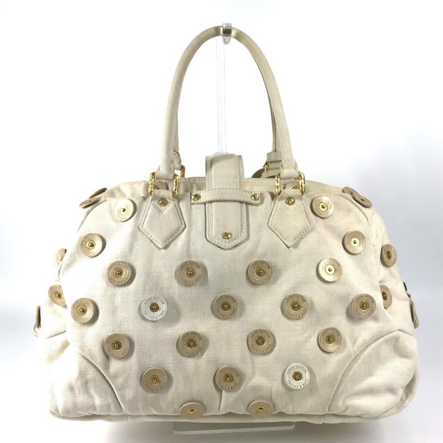 LOUIS VUITTON ルイヴィトン M95409 ショルダーバッグ ベル付き ボストンバッグ ポルカドッツパナマ ボウリィ ハンドバッグ 【中古】 | LOUIS VUITTON | 01