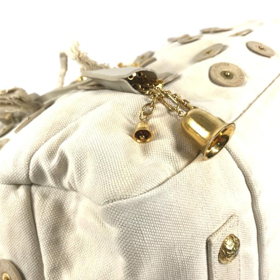 LOUIS VUITTON ルイヴィトン M95409 ショルダーバッグ ベル付き ボストンバッグ ポルカドッツパナマ ボウリィ ハンドバッグ 【中古】 | LOUIS VUITTON | 06