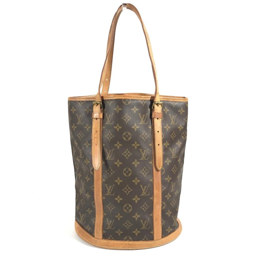 LOUIS VUITTON ルイヴィトン M42236 バケット GM  肩掛け バケツ型 ばけつ トートバッグ カバン モノグラム ショルダーバッグ 【中古】 | LOUIS VUITTON | 01