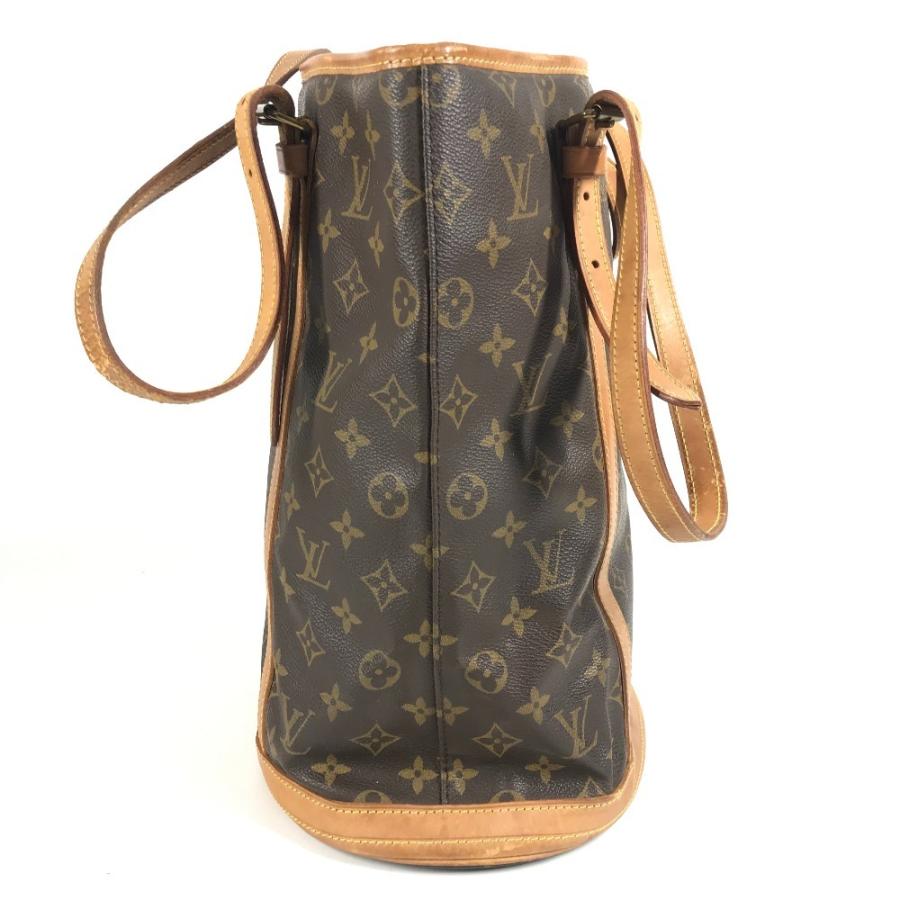 LOUIS VUITTON ルイヴィトン M42236 バケット GM  肩掛け バケツ型 ばけつ トートバッグ カバン モノグラム ショルダーバッグ 【中古】 | LOUIS VUITTON | 03
