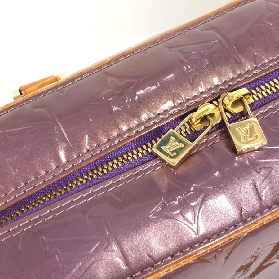 LOUIS VUITTON ルイヴィトン M91081  サットン カバン ボストンバッグ  モノグラムヴェルニ ショルダーバッグ ヴァイオレット 【中古】 | LOUIS VUITTON | 06